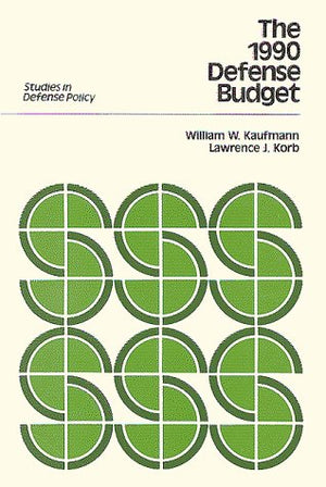 1990 Defense Budget (Studies In Defense Policy),Used
