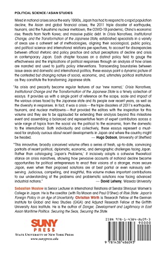 Crisis Narratives, Institutional Change, and the Transformation of the Japanese State,Used