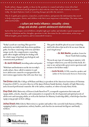 The Quickreference Guide To Counseling Teenagers,New