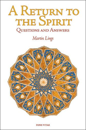 A Return to the Spirit: Questions and Answers (Quinta Essentia series),Used