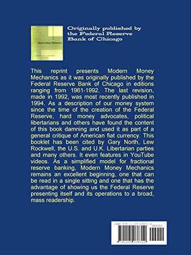 Modern Money Mechanics,Used