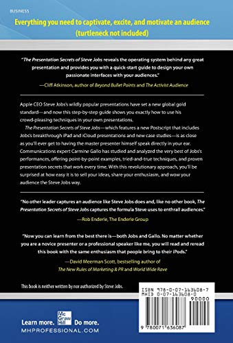 The Presentation Secrets of Steve Jobs: How to Be Insanely Great in Front of Any Audience,New