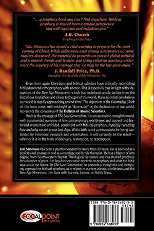 The Last Generation: Prophecy, Current World Events, and the End Times,Used