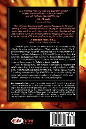 The Last Generation: Prophecy, Current World Events, and the End Times,Used