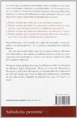 T tambin puedes ser budista: Descubre las claves del budismo (Sabiduria Perenne) (Spanish Edition),Used