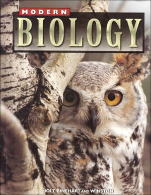 Holt Modern Biology: Student Edition Grades 912 1999,New