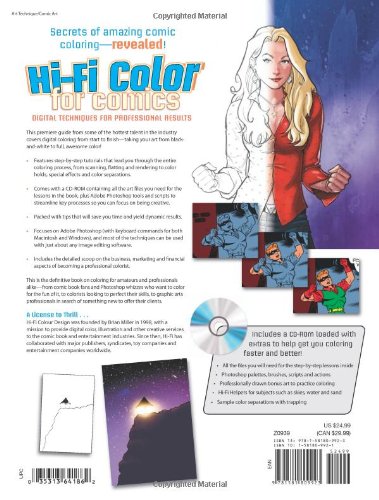 HiFi Color For Comics: Digital Techniques for Professional Results,Used