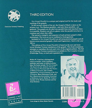 New Gospel Parallels, Vol. 1 and 2: Mark (Foundations & Facets) (New Gospel Parallels) (Foundations & Facets. Reference Series),Used
