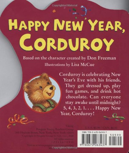 Happy New Year, Corduroy,Used