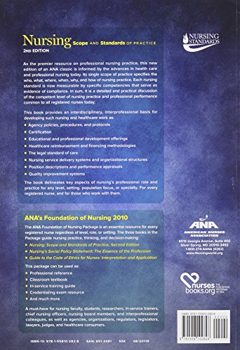 Nursing: Scope and Standards of Practice,Used