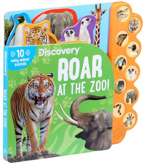 Discovery: Roar At The Zoo! (10Button Sound Books) (Image On Book May Slightly Vary)