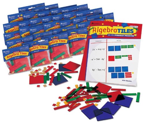 Algebra Tiles Workbook: Grades 6+,Used