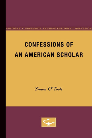 Confessions Of An American Scholar,Used