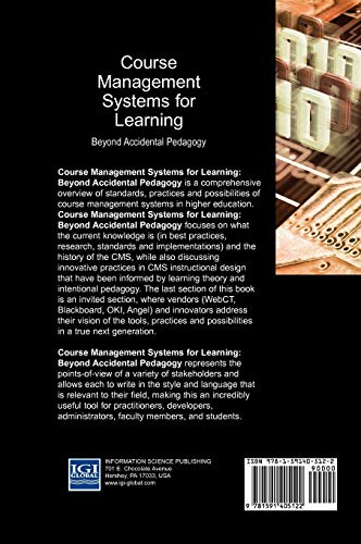 Course Management Systems for Learning: Beyond Accidental Pedagogy,Used