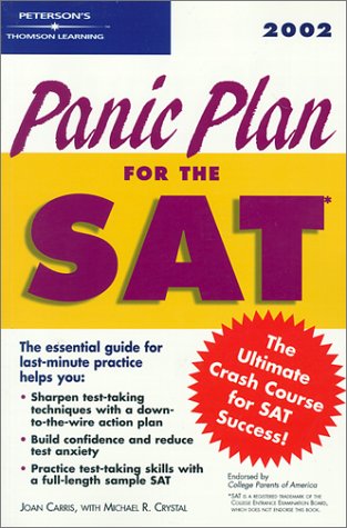 Panic Plan for the SAT 2002,Used