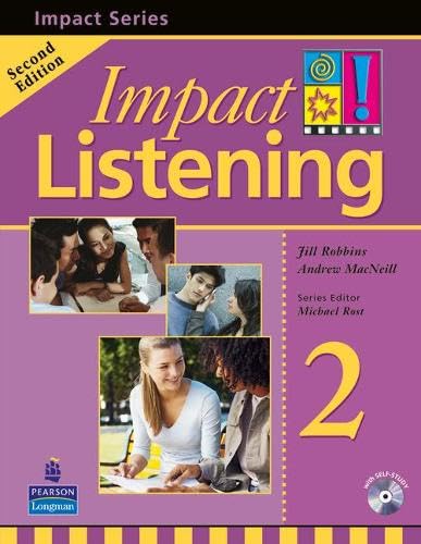Iimpact Listening 2 Student Book With Selfstudy Audio Cd,Used
