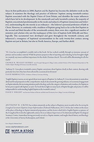 Baptism and the Baptists,Used
