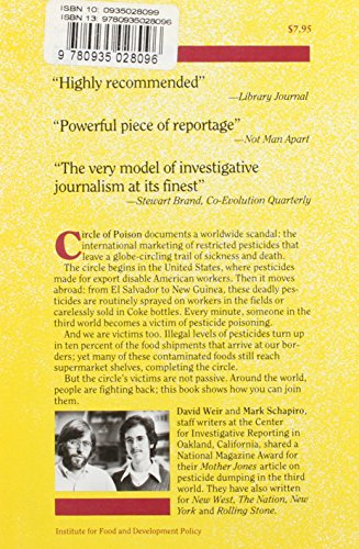 Circle of Poison: Pesticides and People in a Hungry World,New