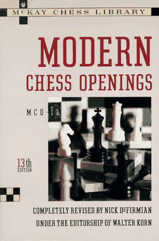 Modern Chess Openings: Mco13, 13Th Edition,Used