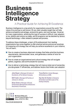 Business Intelligence Strategy: A Practical Guide for Achieving BI Excellence,Used