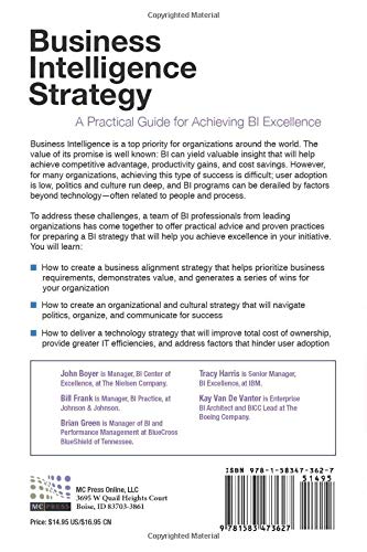 Business Intelligence Strategy: A Practical Guide for Achieving BI Excellence,Used