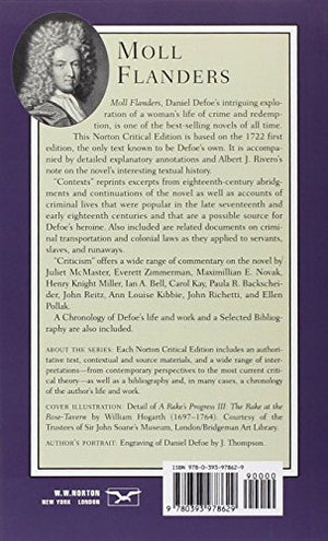 Moll Flanders: A Norton Critical Edition (Norton Critical Editions),New