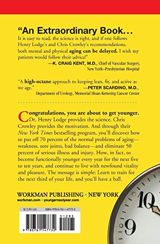 Younger Next Year: Live Strong, Fit, and Sexy  Until You're 80 and Beyond,New