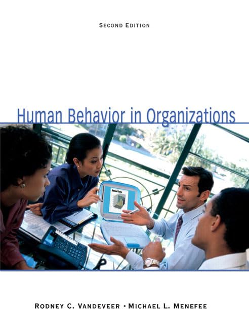 Human Behavior in Organizations (2nd Edition),Used