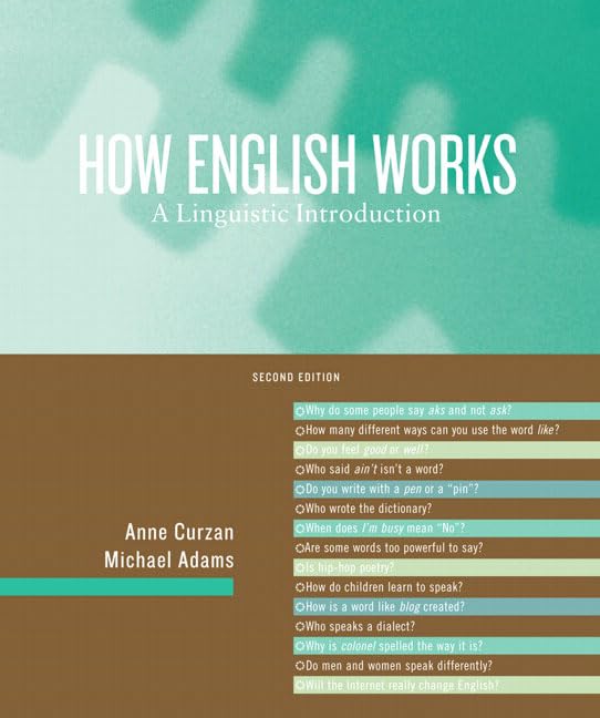 How English Works: A Linguistic Introduction (2nd Edition),Used