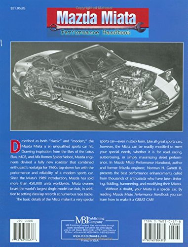 Mazda Miata: Performance Handbook (Performance Handbook Series),Used