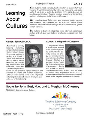 Learning About Cultures: Literature, Celebrations, Games and Art Activities (Reproducible Book),Used