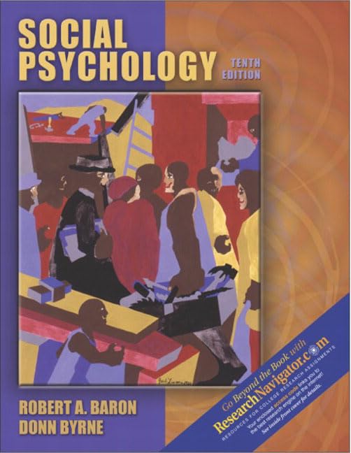 Social Psychology With Research Navigator, 10Th Edition-used