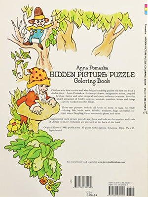 Hidden Picture Puzzle Coloring Book (Dover Kids Activity Books),Used