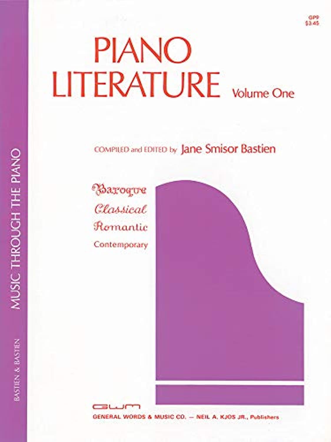Piano Literature: Music Through the Piano  Sheet Music,Used