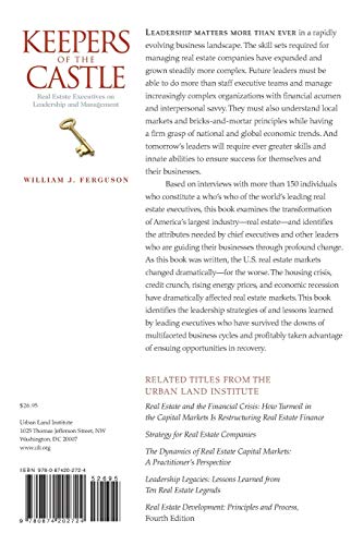 Keepers of the Castle: Real Estate Executives on Leadership and Management,Used