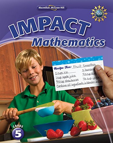 Math Connects, Grade 5, IMPACT Mathematics, Student Edition,Used