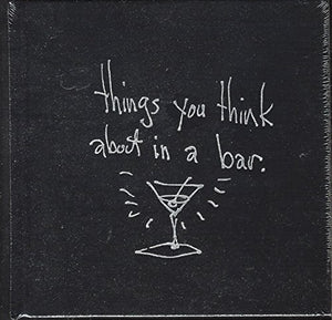 The Napkin Art Of Tim Burton : Things You Think About In A Bar.,New