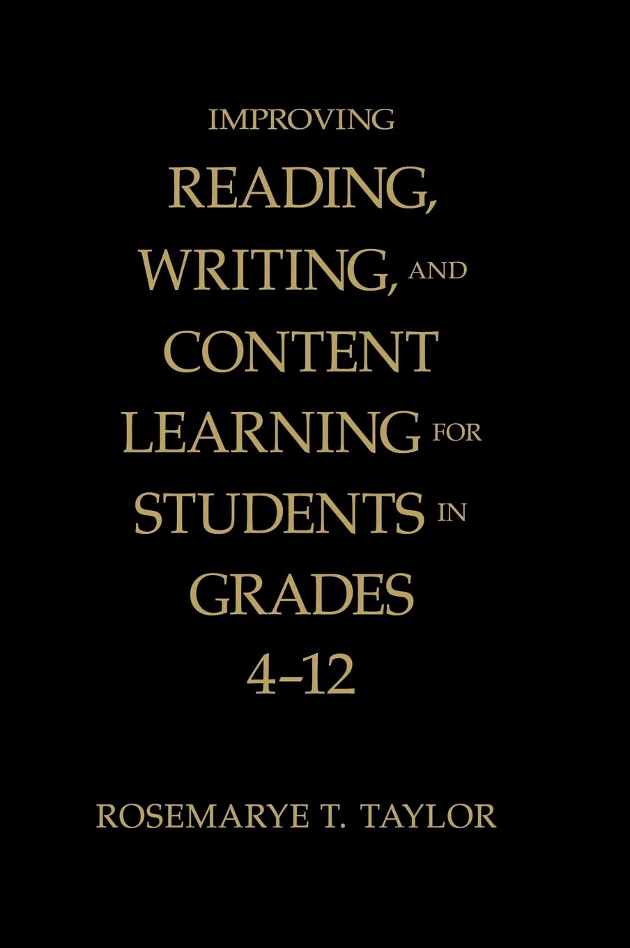 Improving Reading, Writing, and Content Learning for Students in Grades 412,Used
