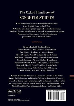 The Oxford Handbook of Sondheim Studies (Oxford Handbooks),Used