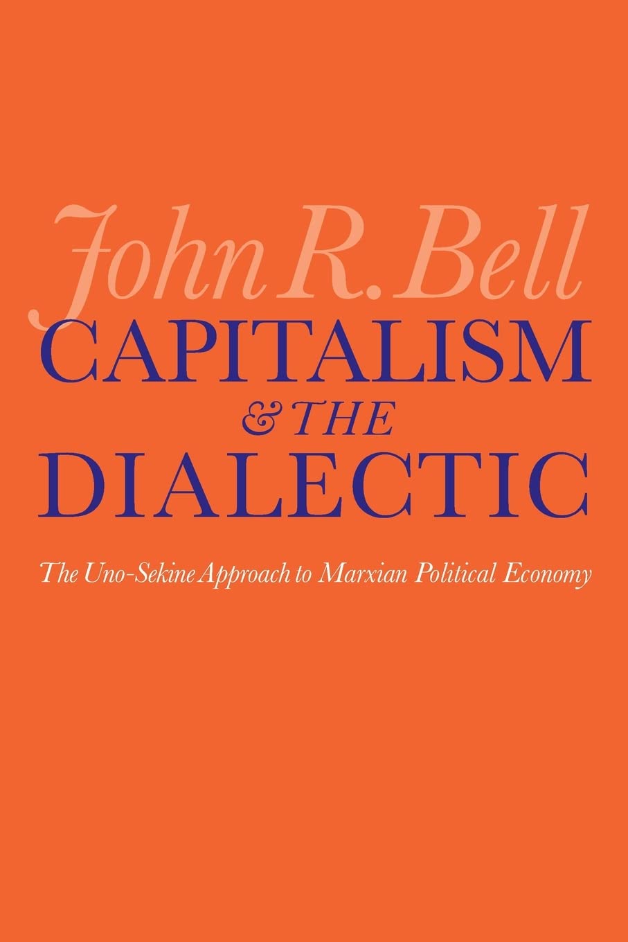 Capitalism and the Dialectic: The UnoSekine Approach to Marxian Political Economy,New