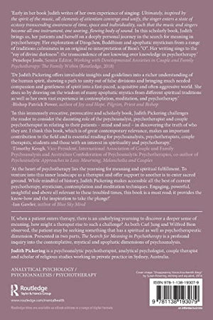 The Search for Meaning in Psychotherapy: Spiritual Practice, the Apophatic Way and Bion,Used