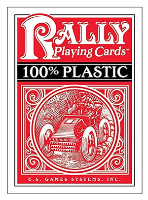 Rally Playing Cards 100% Plastic,Used