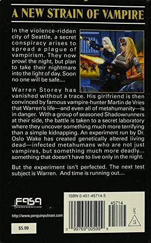 Shadowrun: Terminus Experiment (Novel, Fas5714),New