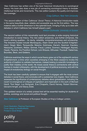 Social Theory: A Historical Introduction,New