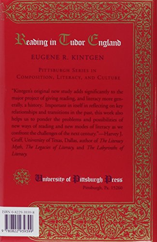 Reading in Tudor England (Composition, Literacy, and Culture),Used