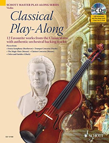 Classical PlayAlong: 12 Favorite Works from the Classical Era Book/CD Pack,Used