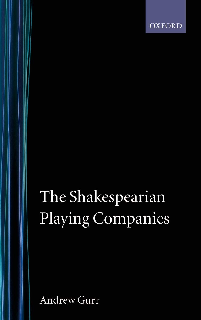 The Shakespearian Playing Companies,Used