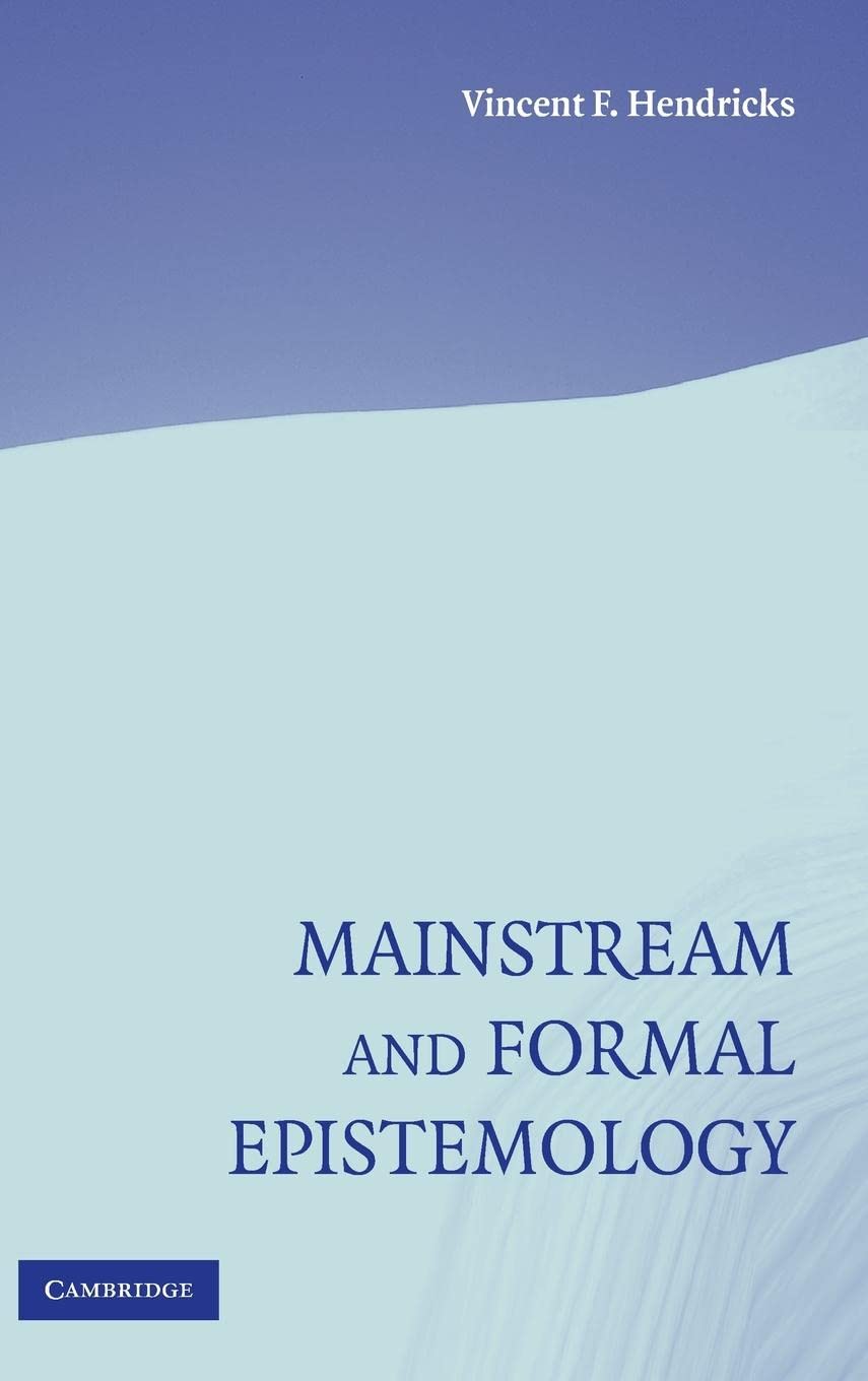 Mainstream and Formal Epistemology,New
