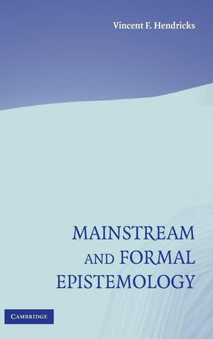 Mainstream and Formal Epistemology,Used