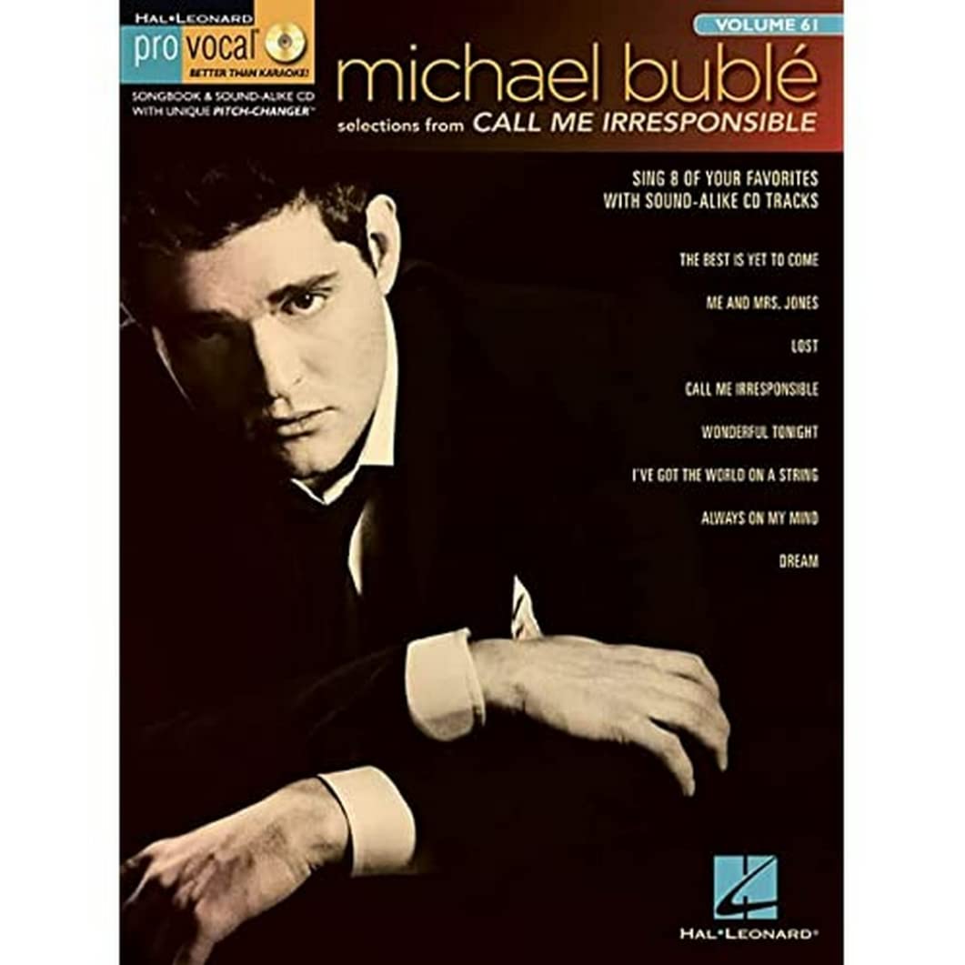 Michael Buble  Call Me Irresponsible: Pro Vocal Men's Edition Volume 61 (Hal Leonard Pro Vocal),Used